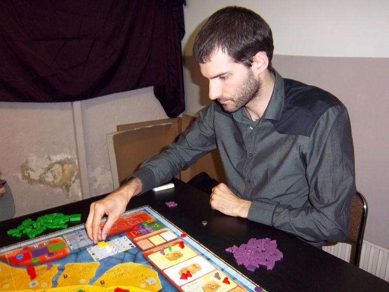 Monsieur Nicolas en action.