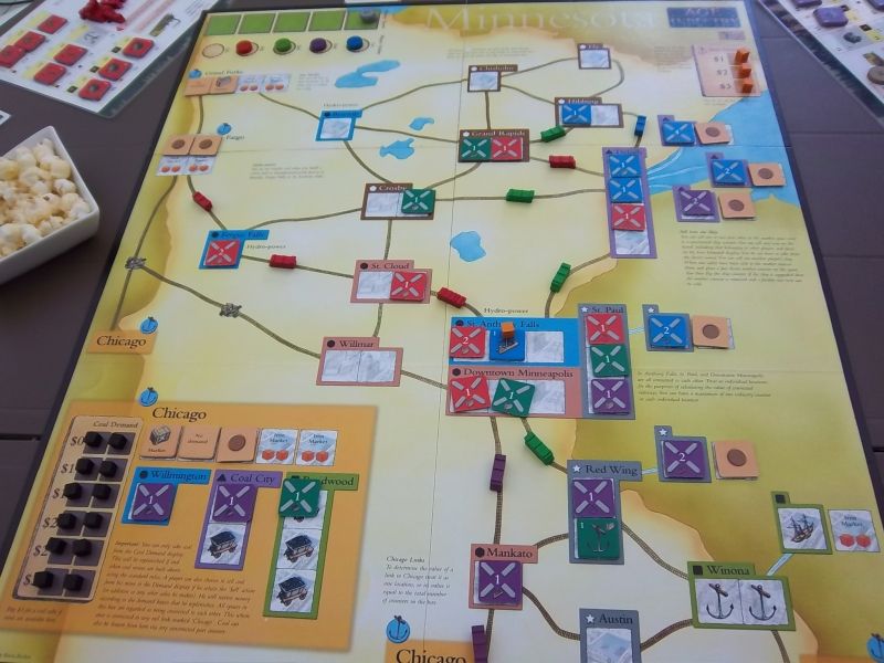 Situation aux 2/3 de la partie...