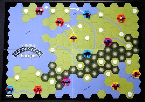 Age of Steam Expansion: America / Europe 
