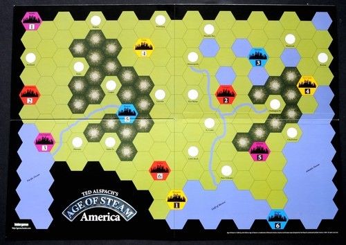 Age of Steam Expansion: America / Europe 