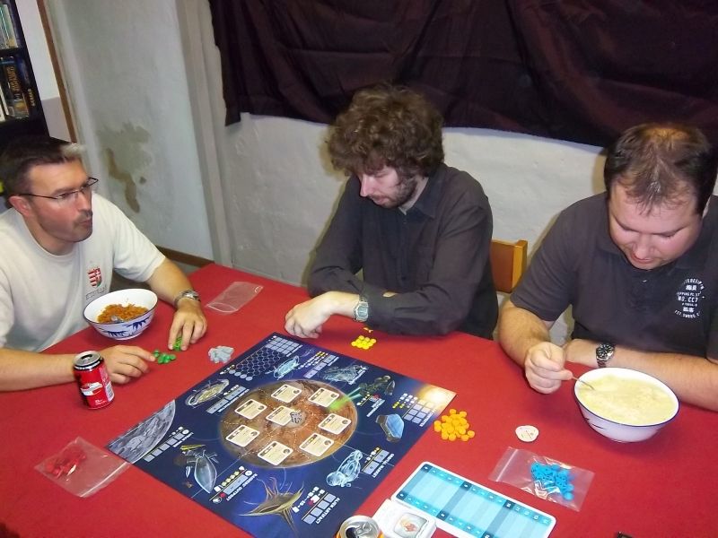 Avant d'entamer un long voyage vers cette planète, il est recommandé de pas partir le ventre vide...