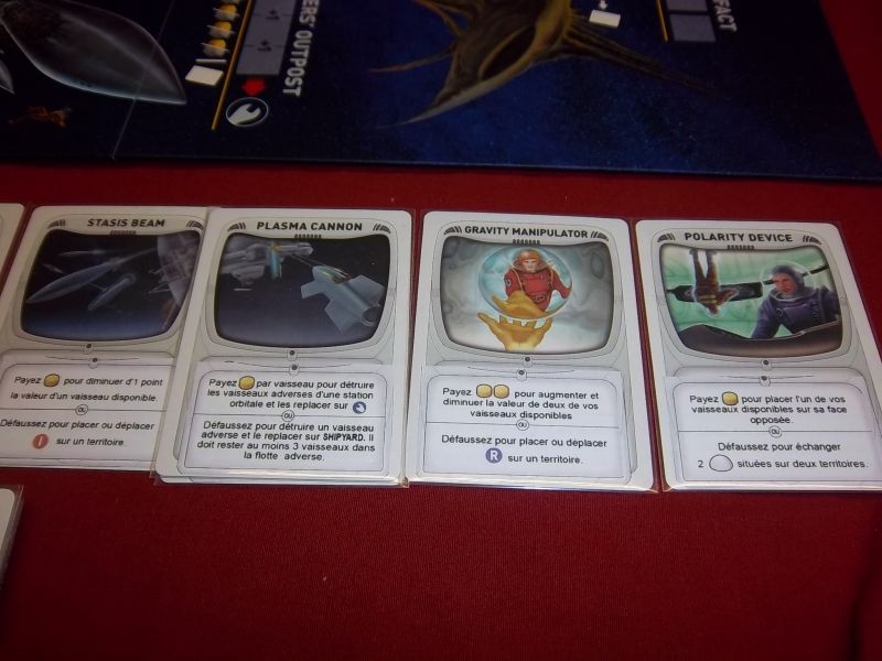 Quelques exemples de cartes francisées avec soin...