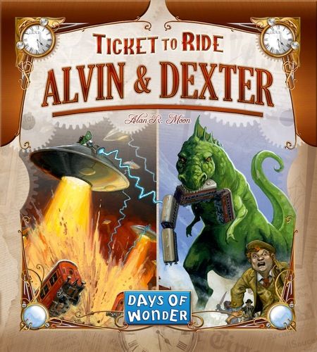 Alvin & Dexter: A Ticket to Ride Monster Expansion