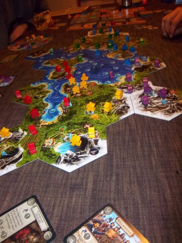 Ah oui, maintenant, il y a du monde...