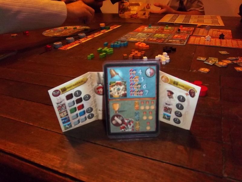 Ma carte objectif et fin de partie. 