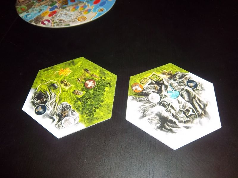 J'ai construit la dernière ville sur la tuile de droite...alors qu'en l'installant sur la tuile de gauche, je gagnais sans départage. Une étourderie qui aurait pu me coûter bien plus cher