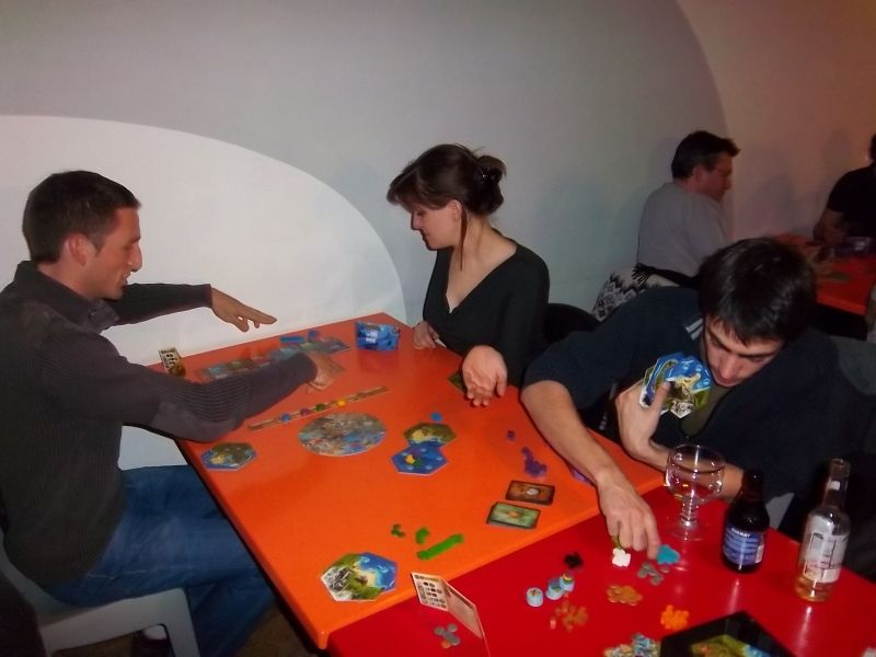 Mes trois adversaires pour la seconde partie...