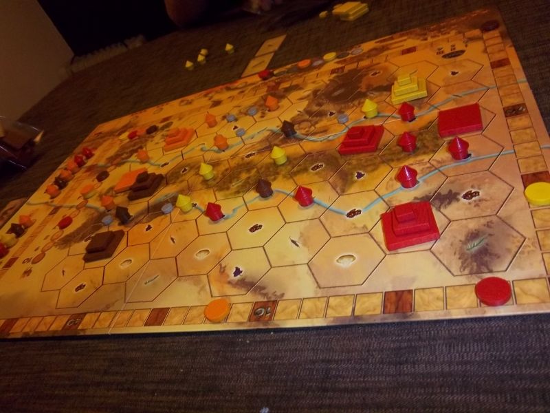 Une vue du plateau final...