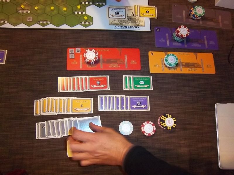 L'ensemble des compagnies du vainqueur en fin de partie.