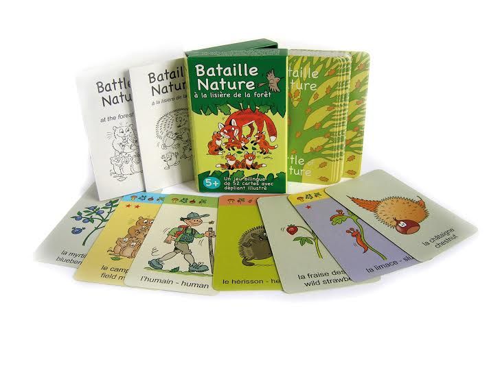 Bataille Nature à la lisière de la forêt