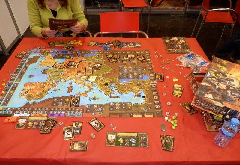 Ici on causait des célèbres et controversés templiers...