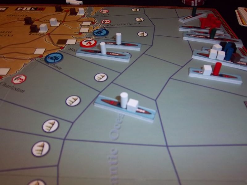 Les ports de l'Atlantique furent très fréquentés...