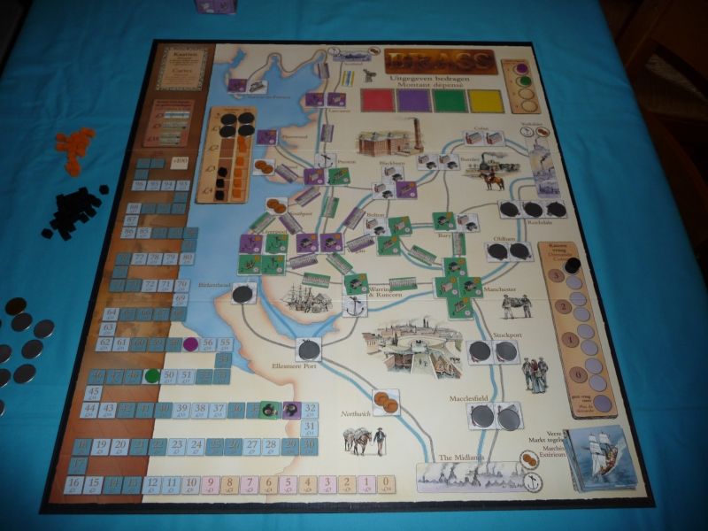 La situation en fin de partie (avant le décompte)