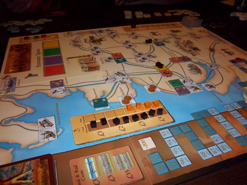 La plateau après le décompte de la période canal. 