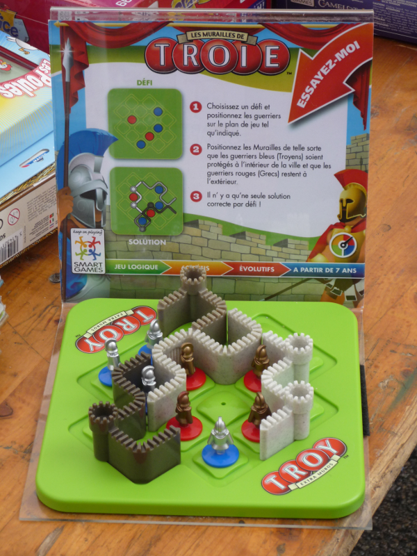 Quelques jeux de "Smart Games", un éditeur de jeux de logique