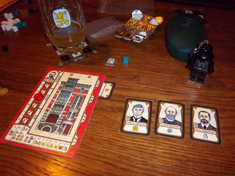 Trois personnages qui vont m'apporter beaucoup durant la partie...toujours sous la bienveillante protection de Darky...