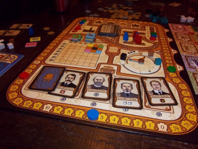 Les écarts de scores en fin de partie...non, le vert n'est pas derrière, il est bien devant...