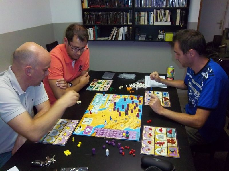 Messieurs Palferso, Lupo666 et Kapitch, prêts pour en découdre sur Byzantium