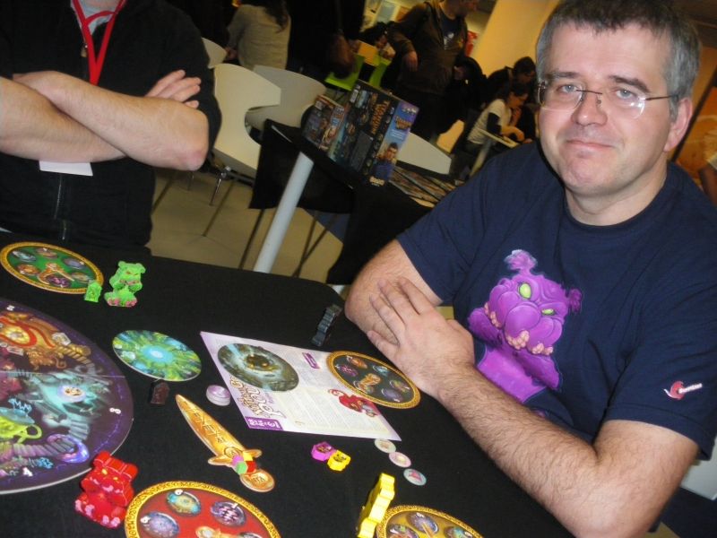 Frédéric Morard a joué avec nous et il a gagné. Pfff. 