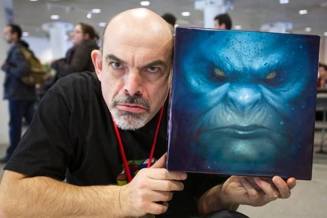 Abyss avec un de ses papounets