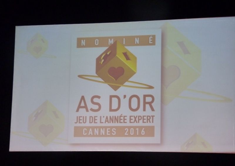 Nous procédons maintenant à une présentation des jeux pour l'As d'Or expert.