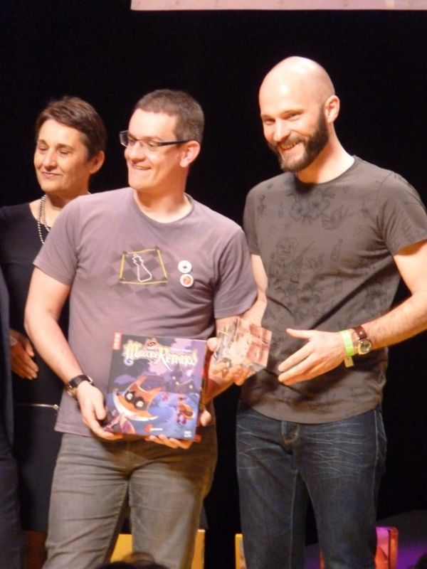 Beaucoup d'émotion pour ce jeune auteur et pour cette petite maison d'édition.