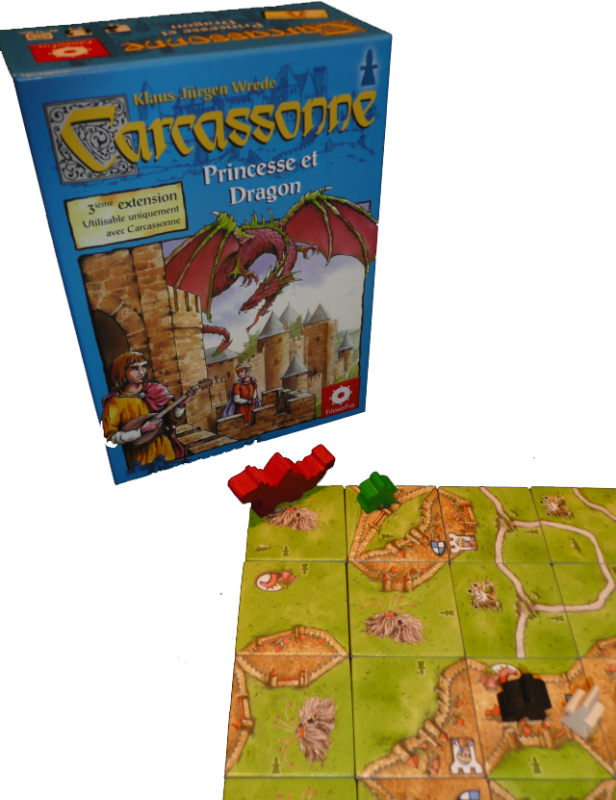 Carcassonne : Princesse et Dragon
