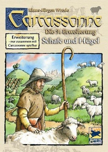 Carcassonne: Schafe und Hügel 