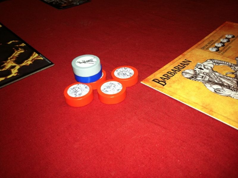 Les monstres tués par le barbare dans la première salle en une seule fois, où la puissance de la combo Téléportation/rage Bersek