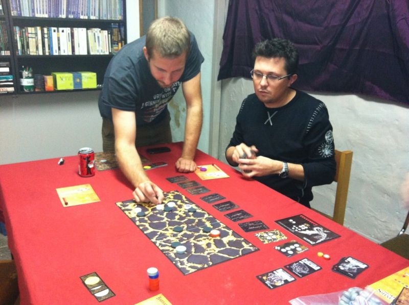 Le Barbare prêt à rusher