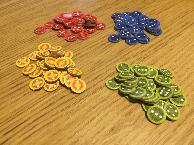 Les quatres couleurs de sceaux