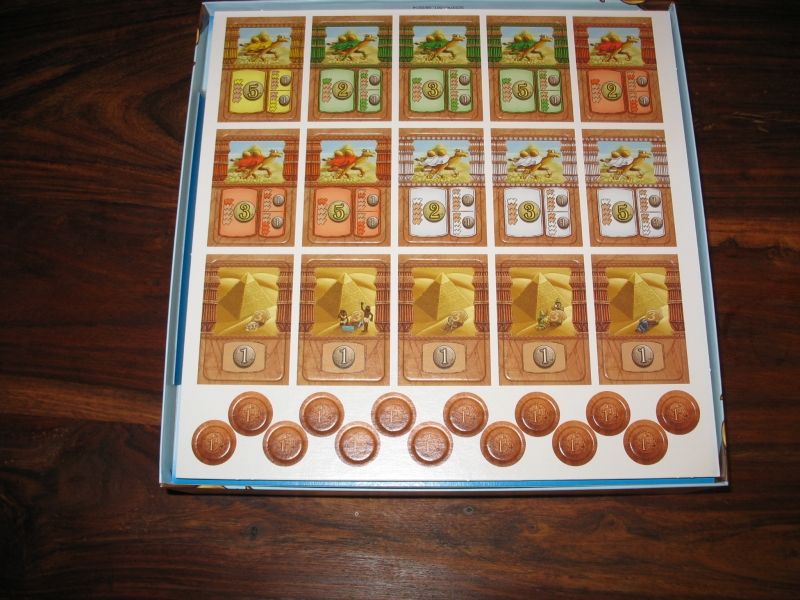 Plein de jolies tuiles et de pièces...