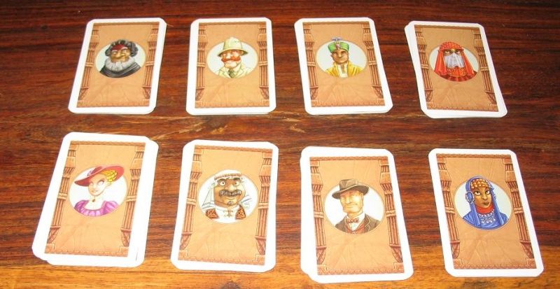 On peut y jouer jusqu'à 8 joueurs : il faudra donc choisir parmi ces 8 personnages...