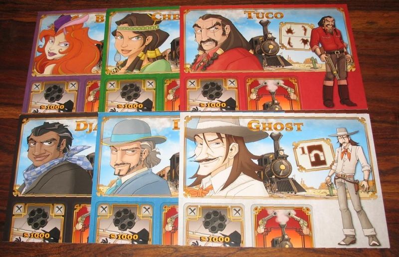 Les fiches "personnage" remplacent les cartes et sont un bonus intégré au jeu de base