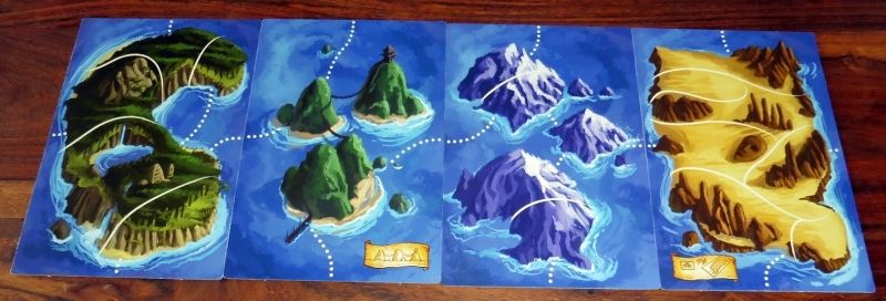 Chaque île est différente et certaines proposent même des règles spéciales (ici la seconde et la quatrième).