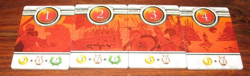 4 quêtes pour 3/4 joueurs, il y en a 2 autres pour 2 joueurs (les 3 et 4).