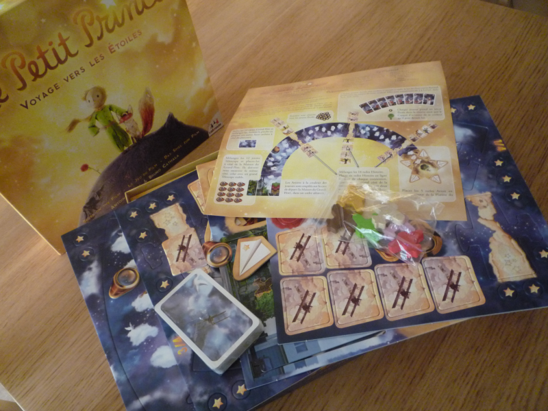 Le contenu de la boite.