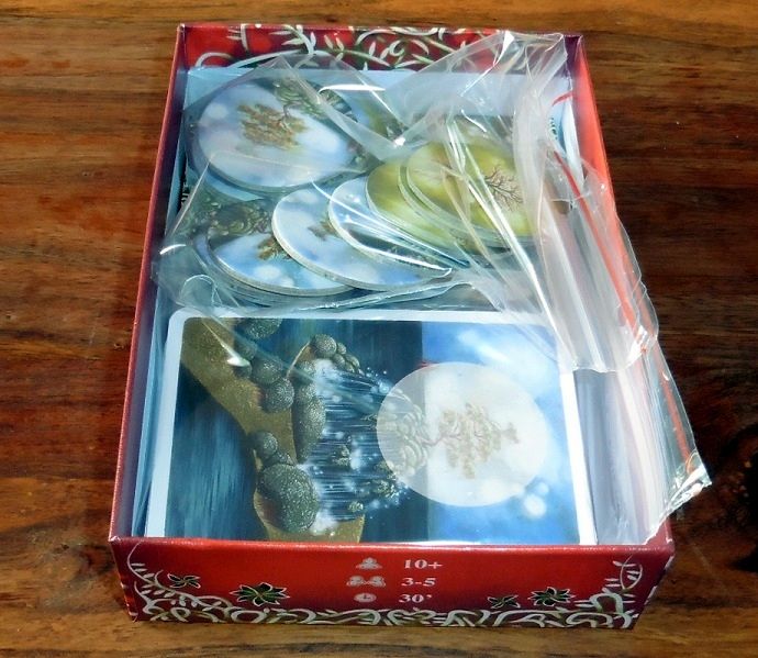 Les sachets permettent de bien tout ranger sans que tout ne se balade, c'est bien !