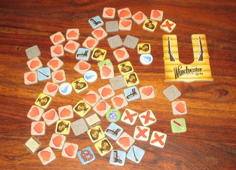 J'ai jamais vu du carton aussi épais pour de simples pions... après c'est le même que pour les bâtiments donc logique :)