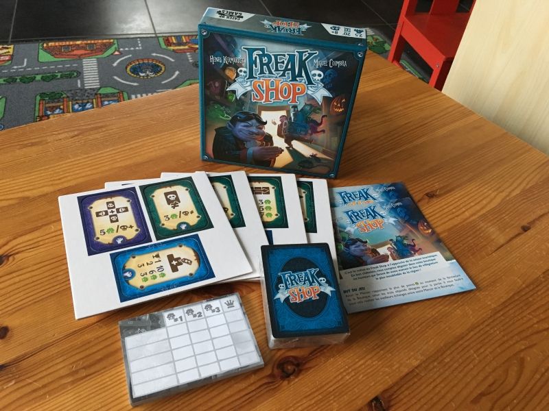 Le contenu de la boite