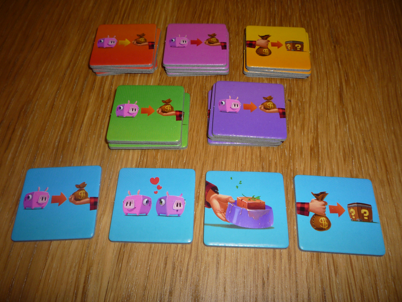 Les jetons actions des joueurs