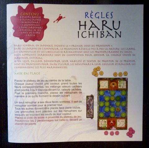 2 pages recto/verso en 3 langues