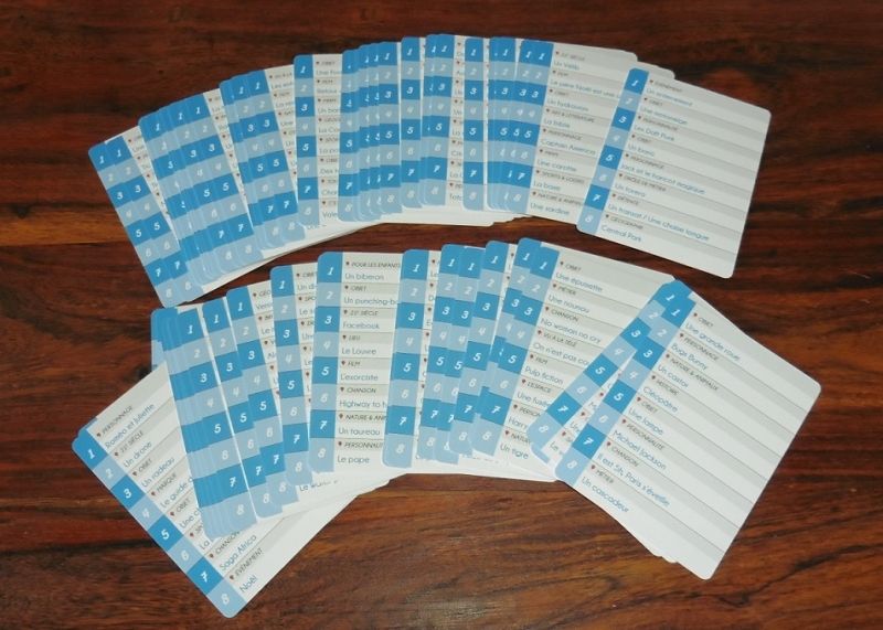 16 énigmes par carte (recto/verso) qui garantissent pas mal de rejouabilité