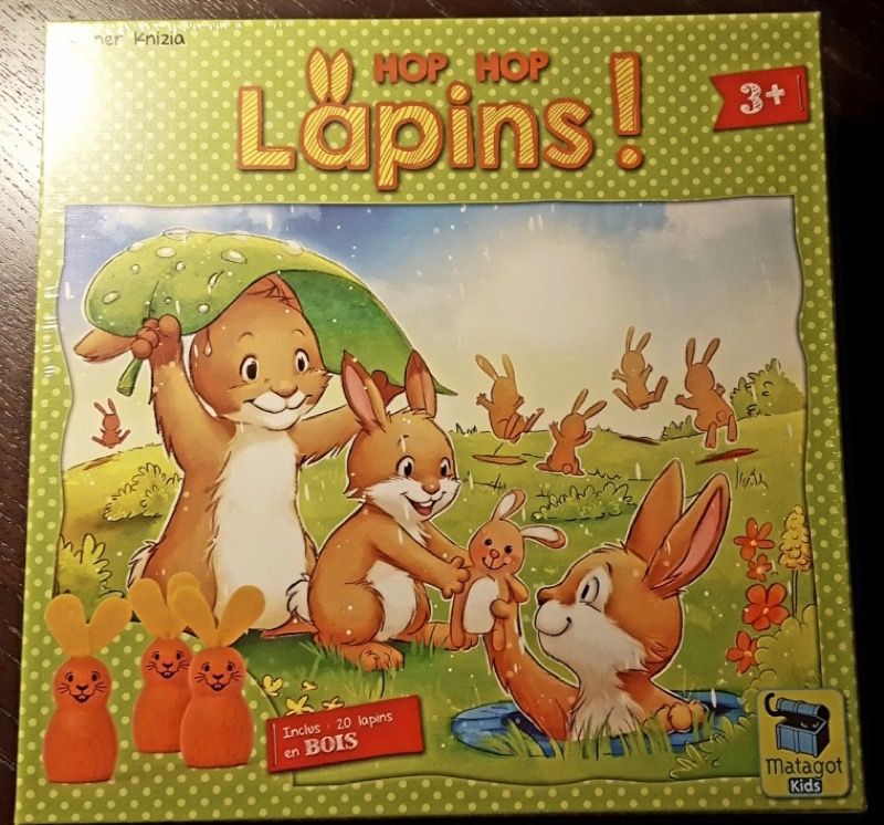 Faire jouer ses petits élèves à un jeu de Reiner Knizia ça ne se refuse pas ! Et après Mmm! bien connu de mes MS et GS en voici un pour mes PS.