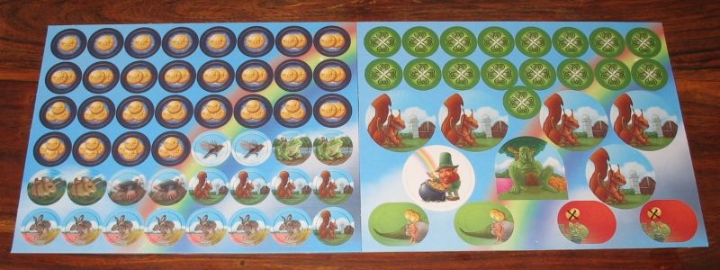 Tout plein de pièces d'or et d'autres animaux tout gentils.