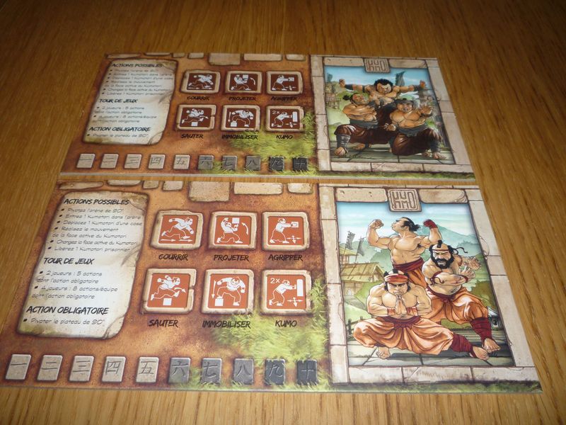 Les plateaux joueurs