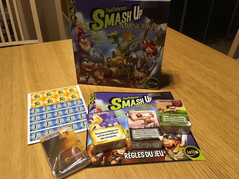 Le contenu de la boite