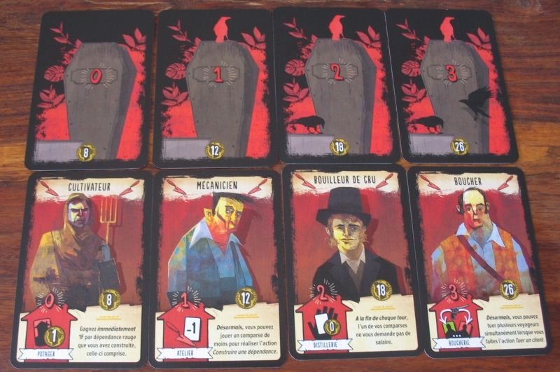 On retrouve un peu tous les corps de métiers, mais je ne sais pas pourquoi le boucher semble plus adapté...