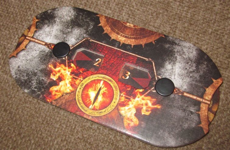 Le compteur de menace une fois dépunché et monté