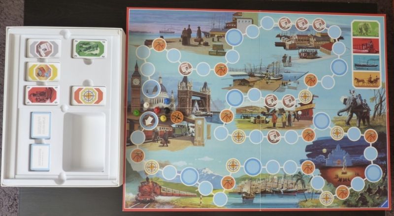 Le matériel et le plateau de jeu étaient plutôt sommaires à l'époque !